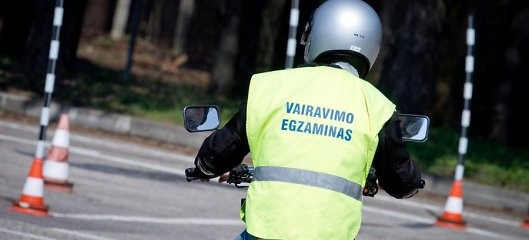 Motociklo vairavimo egzaminas